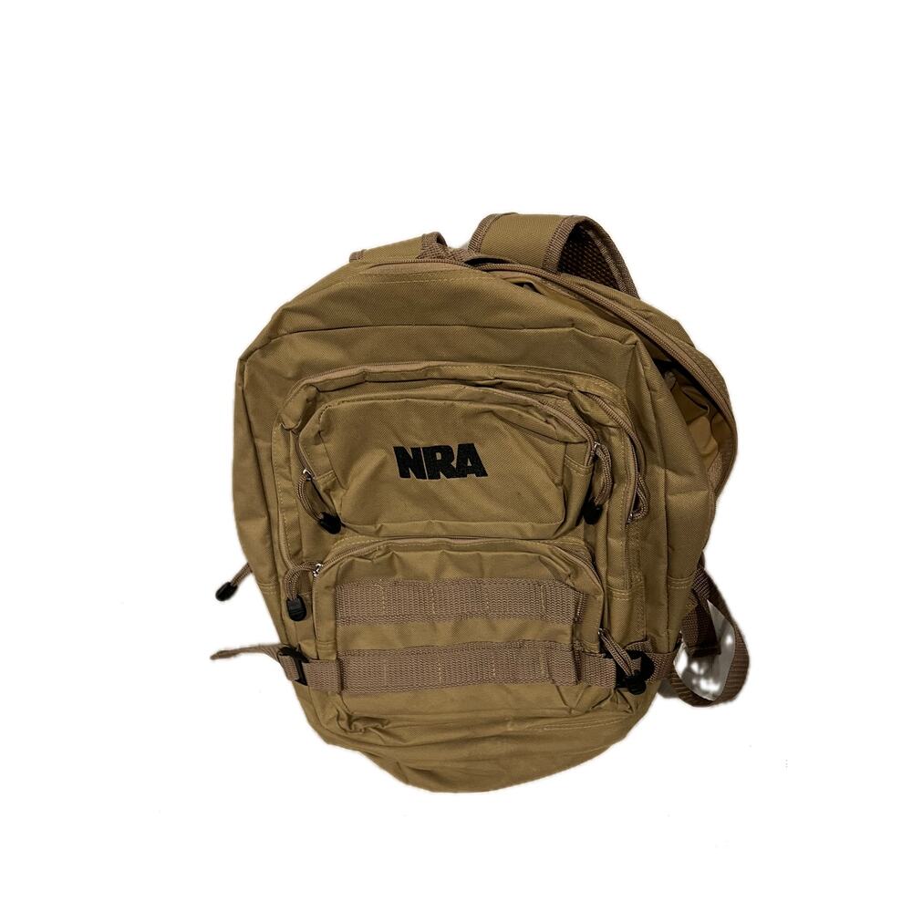 NRA Tan Desert Medium Size Backpack